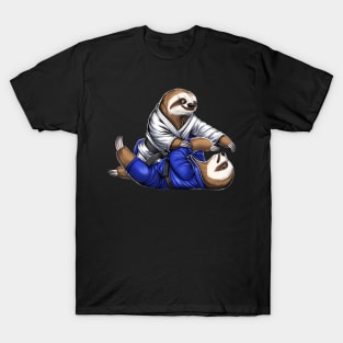 Sloth Jiu-Jitsu Wrestlers T-Shirt